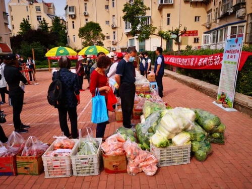 青島市南湛山社區(qū) 半小時(shí)售罄3000斤！新鮮蔬果進(jìn)社區(qū)，助農(nóng)惠企利民見(jiàn)實(shí)效